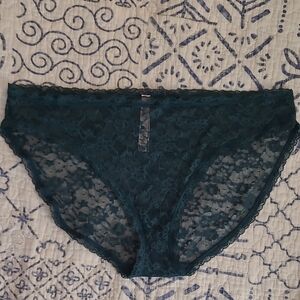 Victoria's Secret Green Lace Panties XXL Bikini